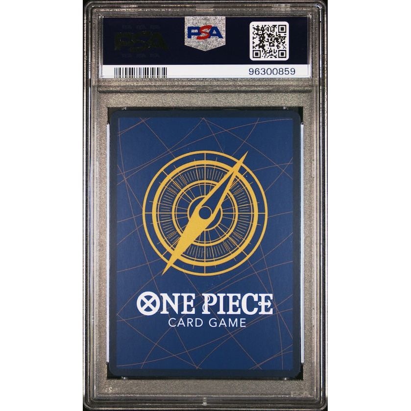 2024 One Piece Ultra Deck-The Three Brothers #012 Makino ST13-Black & White Alternate Art PSA 10