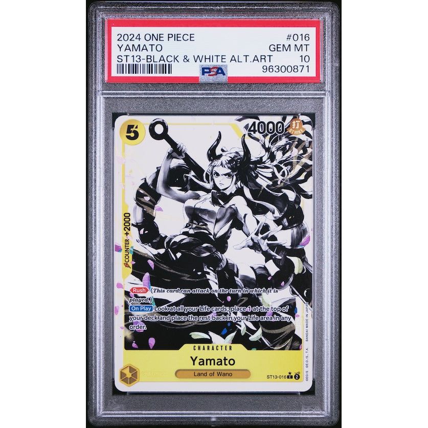 2024 One Piece Ultra Deck-The Three Brothers #016 Yamato ST13-Black &