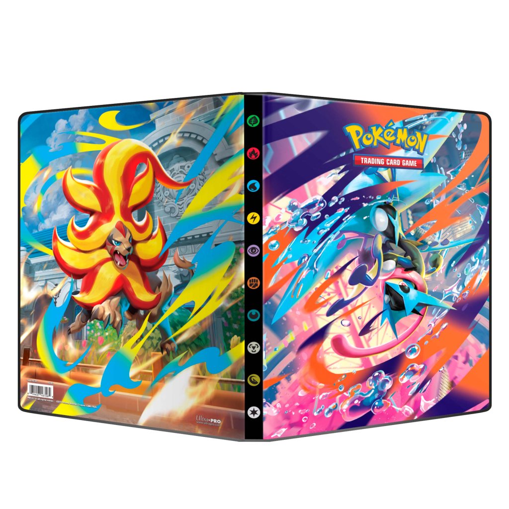 Pokémon TCG Mega Evolution Chaos Rising 9-Pocket Portfolio