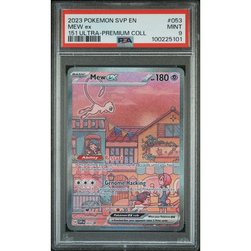 2023 Pokemon Svp En-Sv 151 Ultra-Premium Collection Black Star Promo #053 Mew ex PSA 9