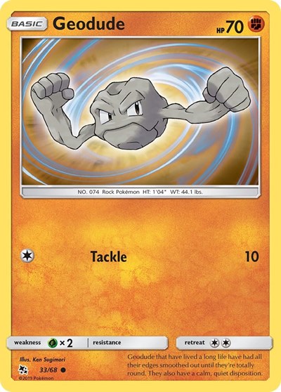 Hidden Fates - 033/068 Geodude Common