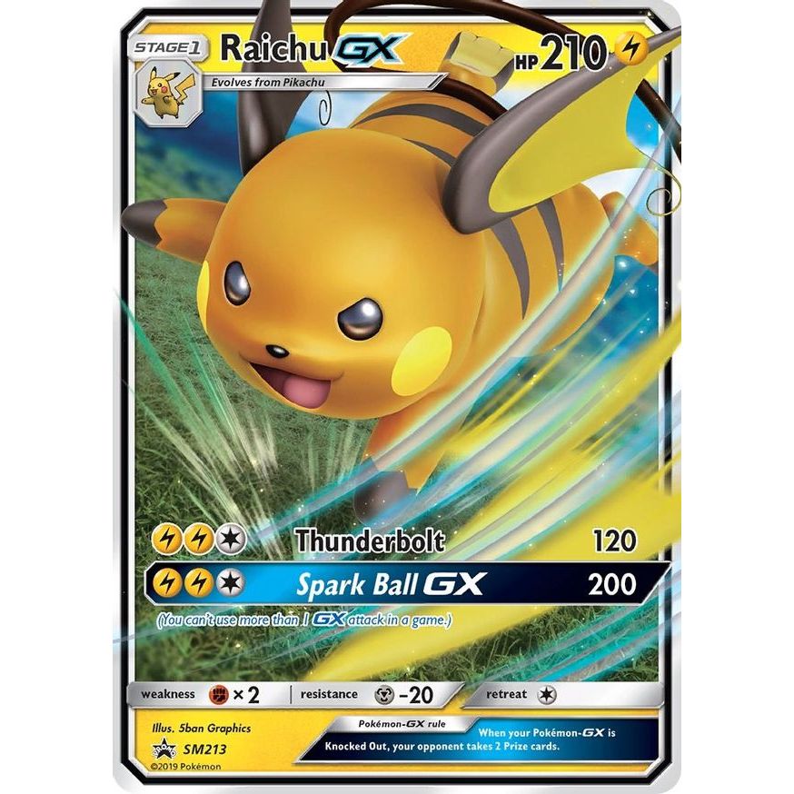 Hidden Fates Promo - SM213 Raichu ex