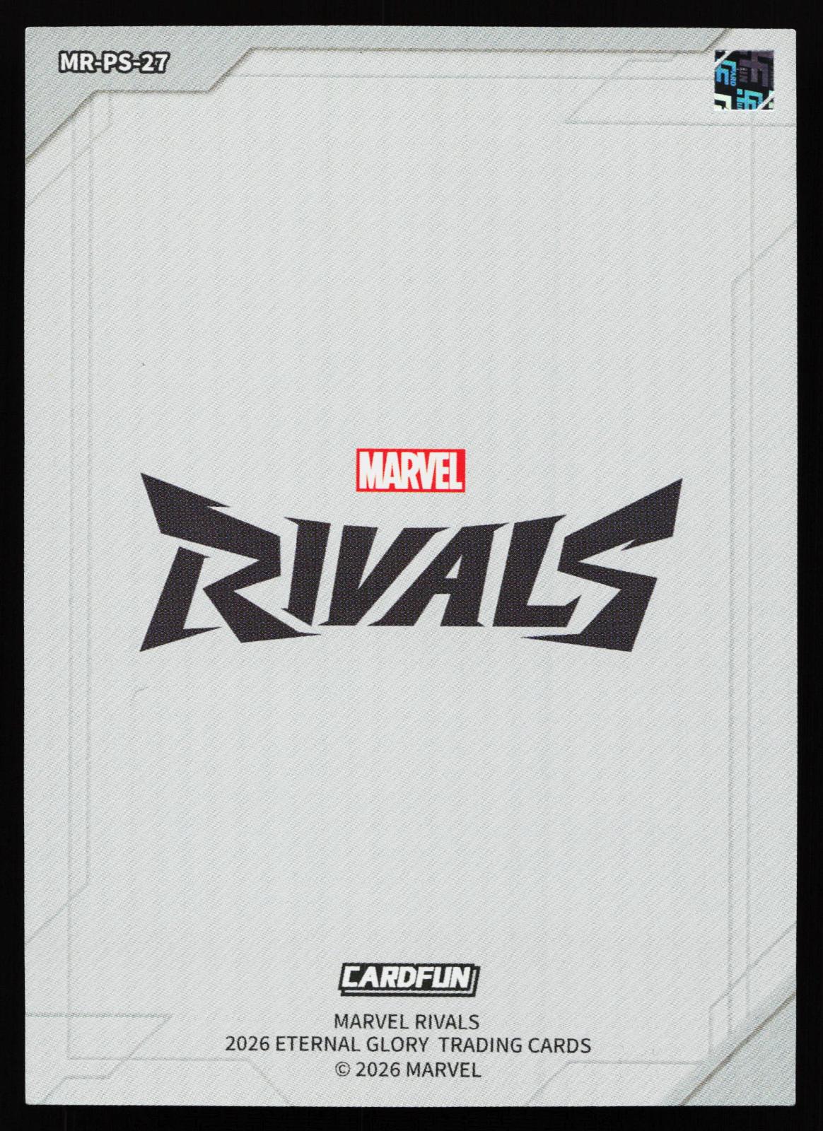 Cardfun Marvel Rivals MR-PS-27 Art Gallery #27 back