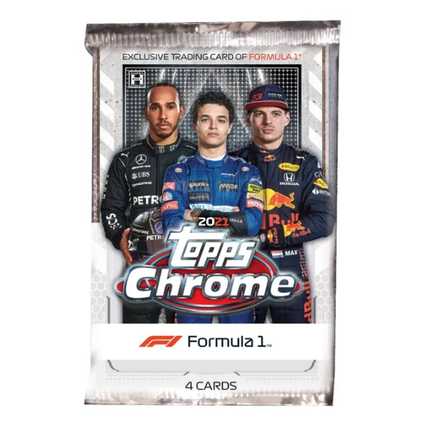 2021 Topps Chrome Formula 1 Hobby Lite Pack