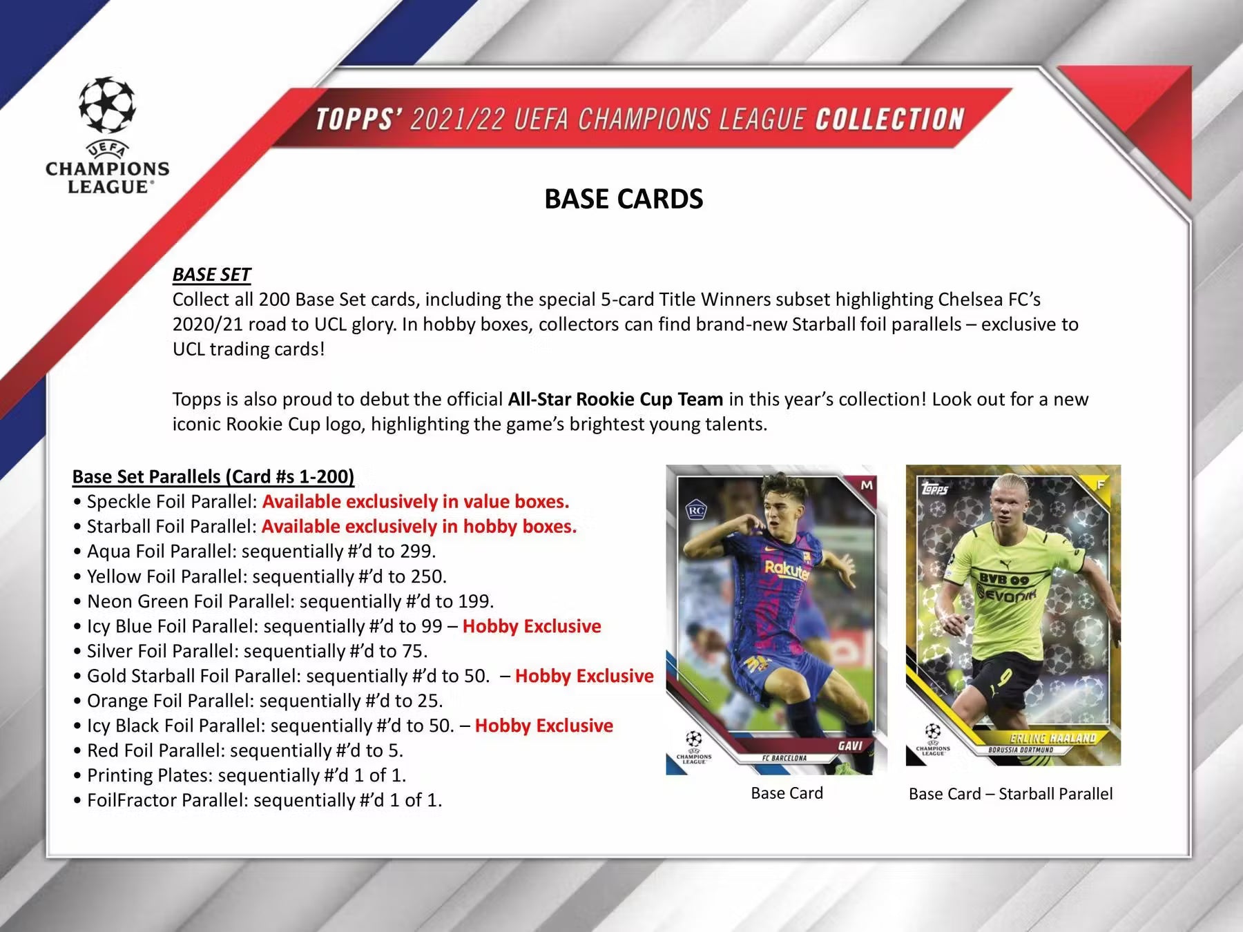 2021-22 Topps UEFA Champions League Soccer Blaster Box