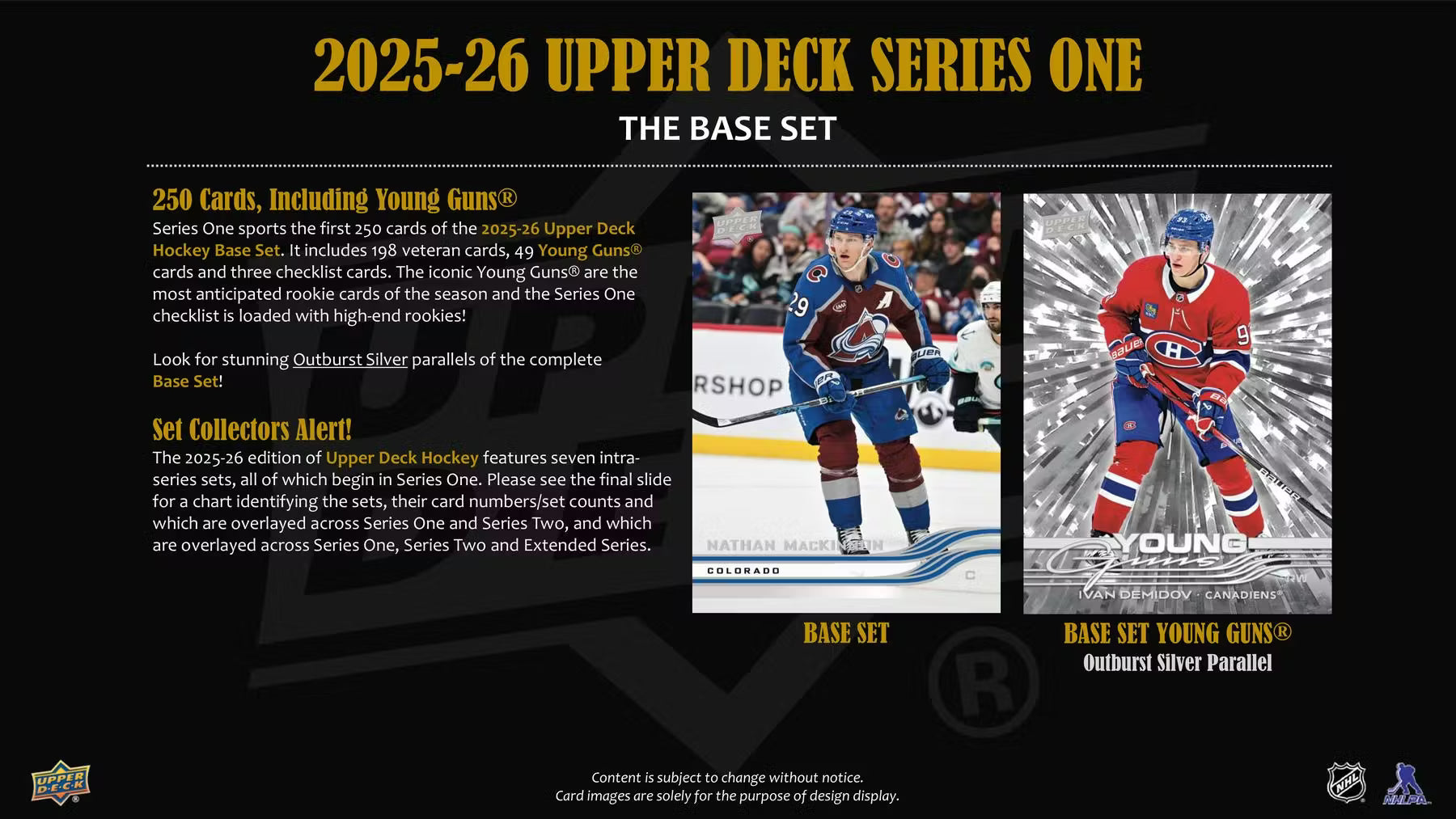 2025-26 Upper Deck Series 1 Hockey 4-Pack Blaster Box