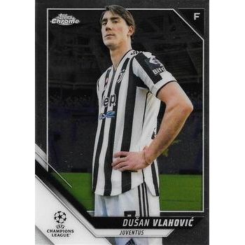 2021-22 Topps Chrome UEFA Champions League #86 Dušan Vlahović