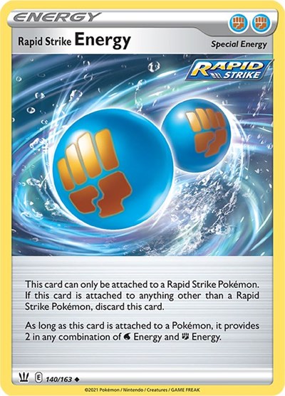 Sword & Shield Battle Styles - 140/163 Rapid Strike Energy Uncommon