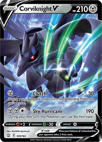 Sword & Shield Battle Styles - 109/163 Corviknight V Ultra Rare