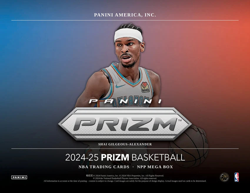 2024-25 Panini NBA Prizm Basketball Mega Box
