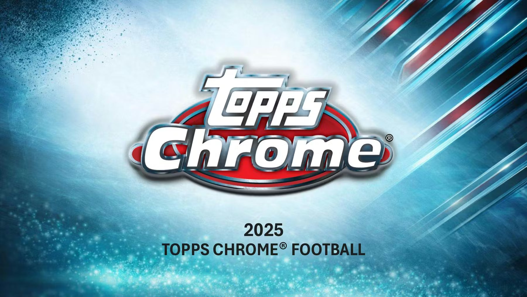 2025 Topps Chrome Football NFL Blaster Box