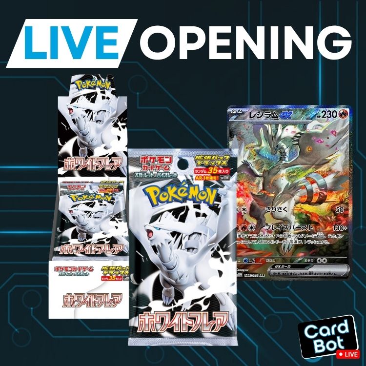 LIVE OPENING - Pokémon TCG White Flare DELUXE (Japanese)