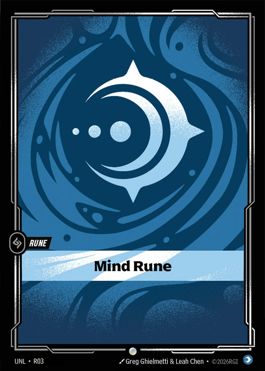 Riftbound - Unleashed - R03 Mind Rune Common