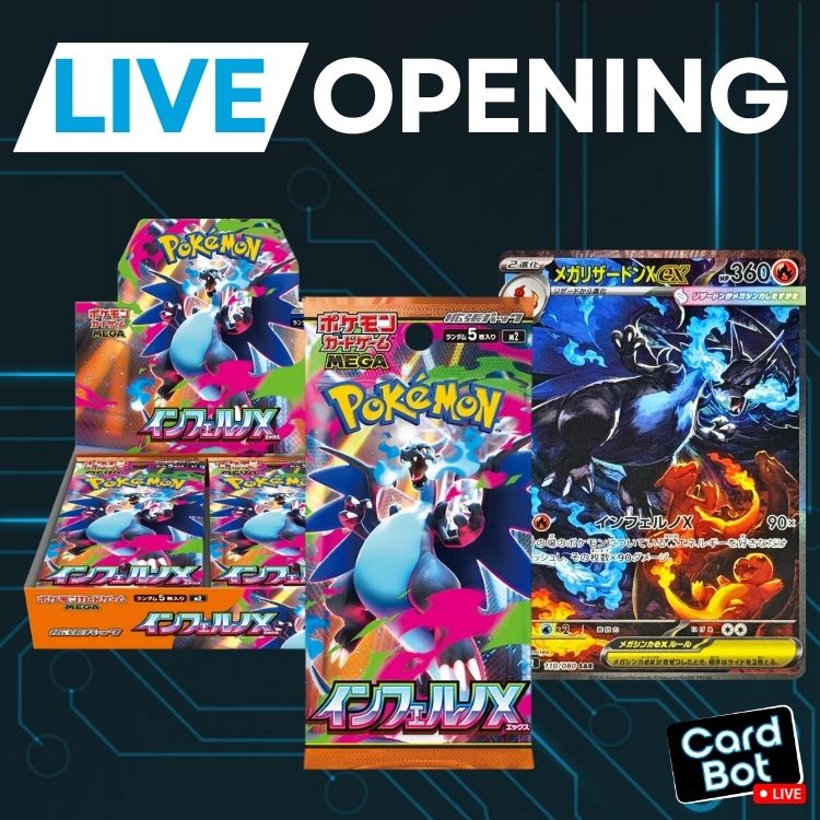 LIVE OPENING - Pokémon TCG Inferno X (Japanese)