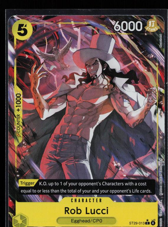 Starter Deck 29: Egghead #ST29-013 Rob Lucci ST29-013