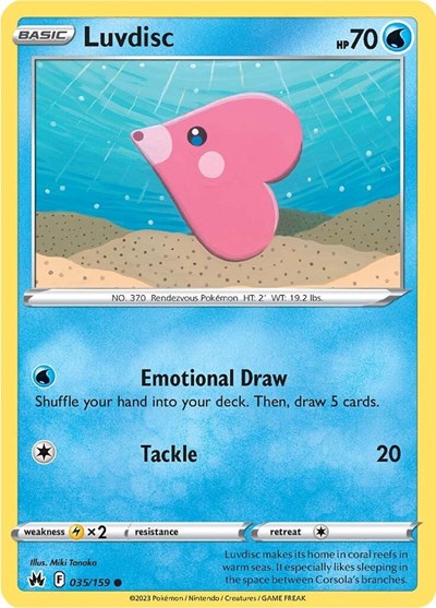 Crown Zenith - 035/159 Luvdisc Common