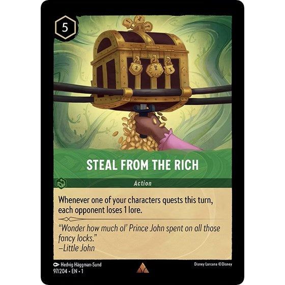 Lorcana - The First Chapter - 097/204 Steal From The Rich Rare