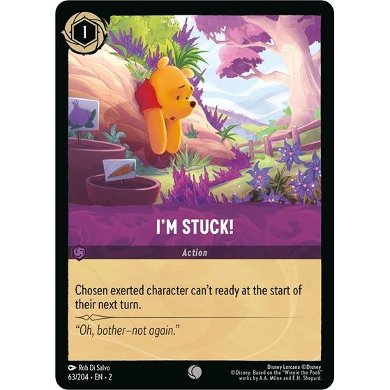 Lorcana - Rise of the Floodborn - 063/204 I'm Stuck! Common