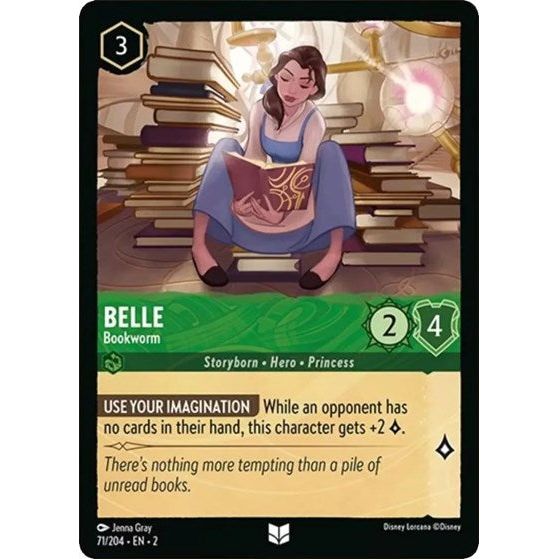 Lorcana - Rise of the Floodborn - 071/204 Belle - Bookworm Uncommon