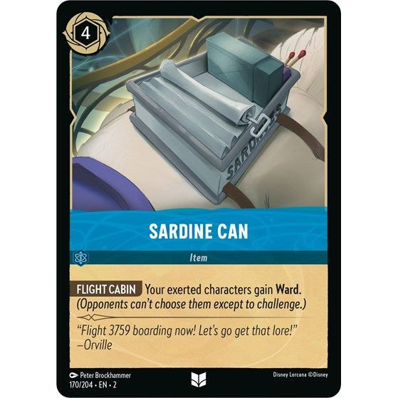 Lorcana - Rise of the Floodborn - 170/204 Sardine Can Uncommon