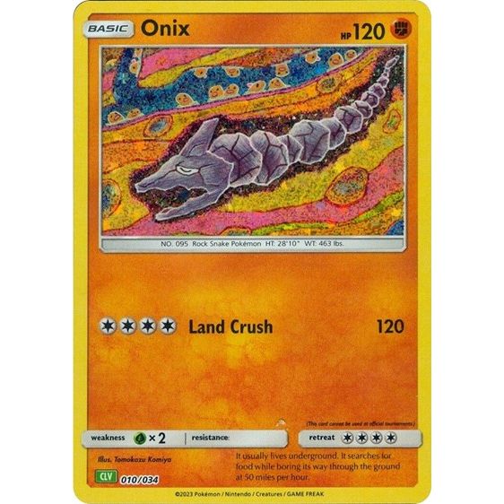 Pokemon Trading Card Game Classic - 010/034 Onix Classic Collection