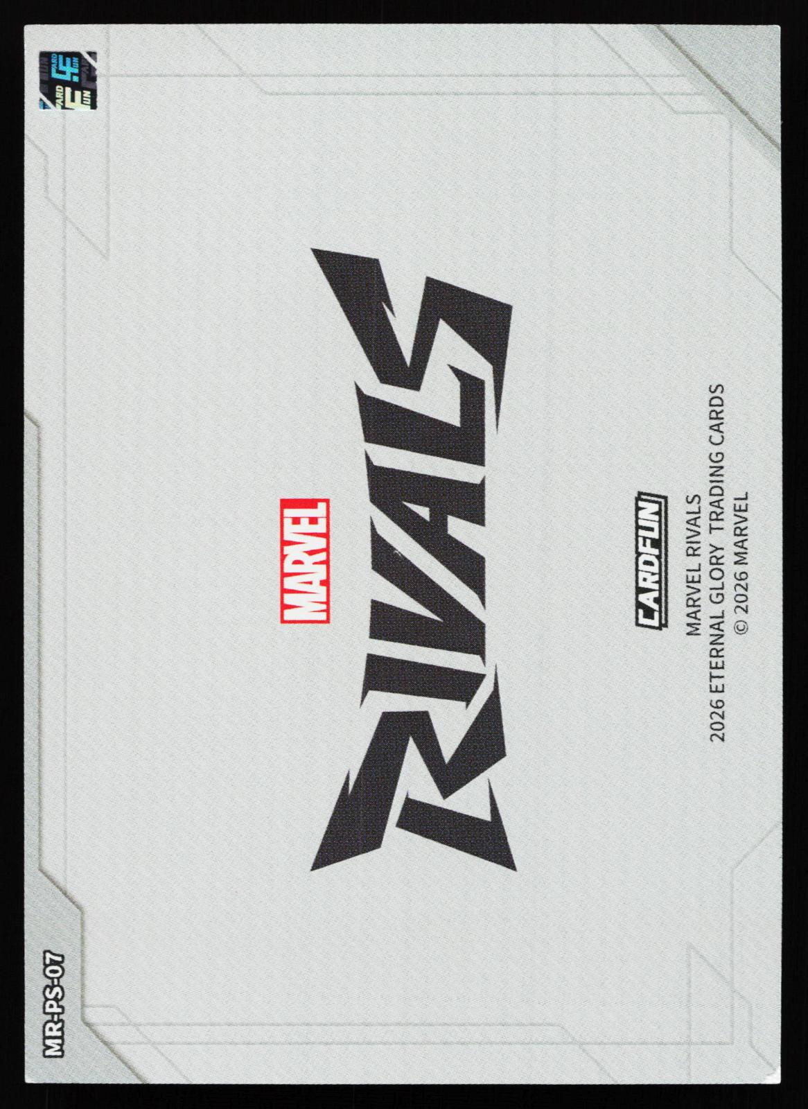 Cardfun Marvel Rivals MR-PS-07 Art Gallery #7 back