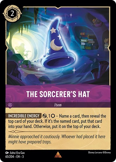 Lorcana - Into The Inklands - 065/204 The Sorcerer's Hat Rare