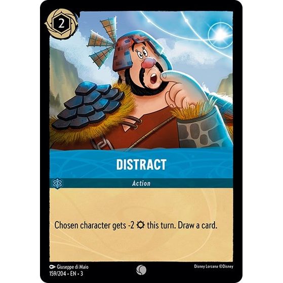 Lorcana - Into The Inklands - 159/204 Distract Common