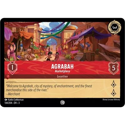Lorcana - Into The Inklands - 134/204 Agrabah - Marketplace Common
