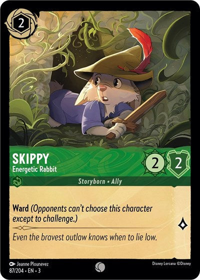 Lorcana - Into The Inklands - 087/204 Skippy - Energetic Rabbit Common