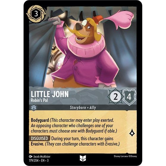 Lorcana - Into The Inklands - 179/204 Little John - Robin's Pal Uncommon