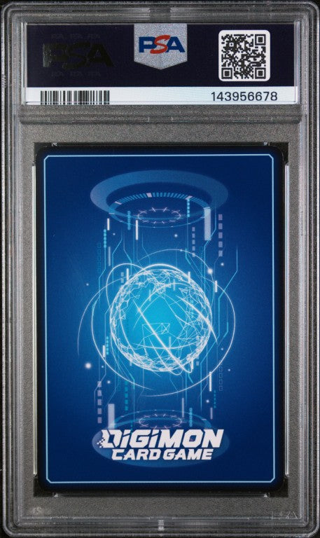2025 Digimon Bt-21-Limited Card Pack #066 Analog Youth PSA 8