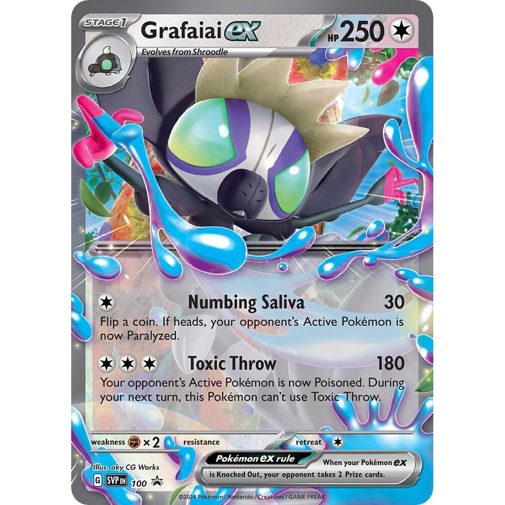Scarlet & Violet Promo - SVP 100 Grafaiai ex Scarlet & Violet Promo - SVP 100 Grafaiai ex