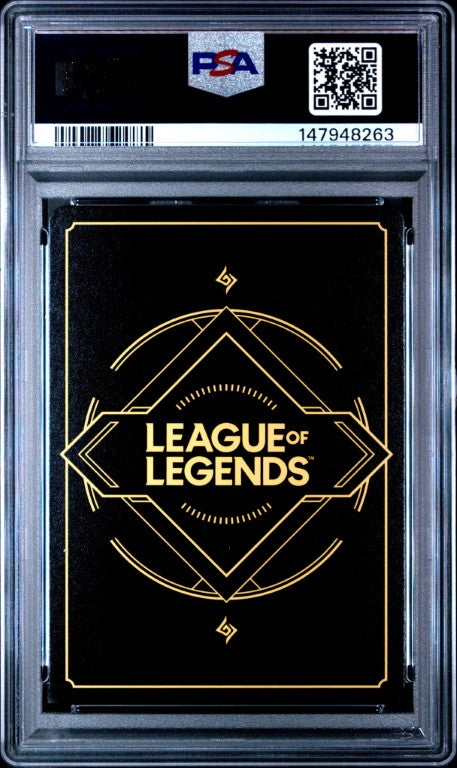 2025 Riftbound: League Of Legends Ogn-Origins #310 Sett Overnumber PSA 10