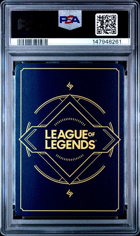 2025 Riftbound: League Of Legends Ogn-Origins #078a Lee Sin Alternate Art PSA 10