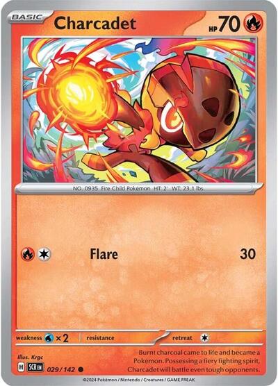 Scarlet & Violet Stellar Crown - 029/142 Charcadet Common