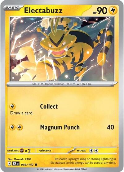 Scarlet & Violet Stellar Crown - 046/142 Electabuzz Common