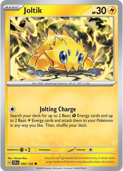 Scarlet & Violet Stellar Crown - 050/142 Joltik Common