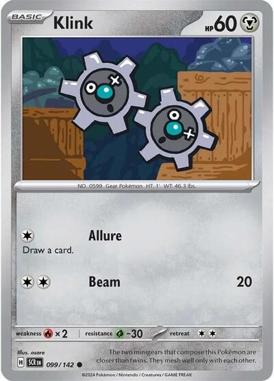 Scarlet & Violet Stellar Crown - 099/142 Klink Common