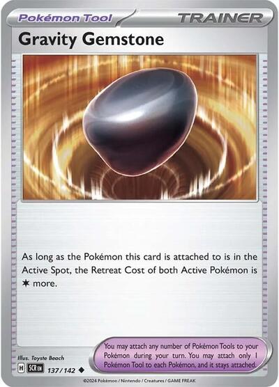 Scarlet & Violet Stellar Crown - 137/142 Gravity Gemstone Uncommon