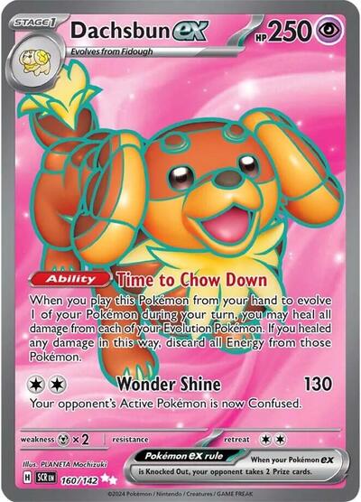 Scarlet & Violet Stellar Crown - 160/142 Dachsbun ex Ultra Rare