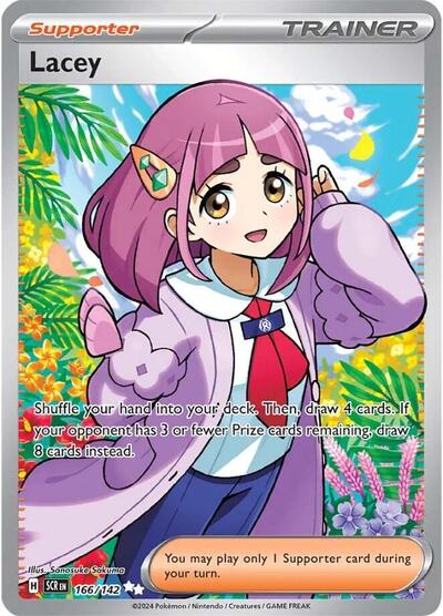 Scarlet & Violet Stellar Crown - 166/142 Lacey Ultra Rare