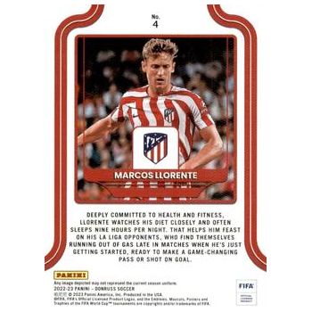 2022-23 Donruss #4 Marcos Llorente Elite Series