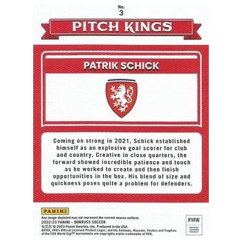 2022-23 Donruss #3 Patrik Schick Pitch Kings