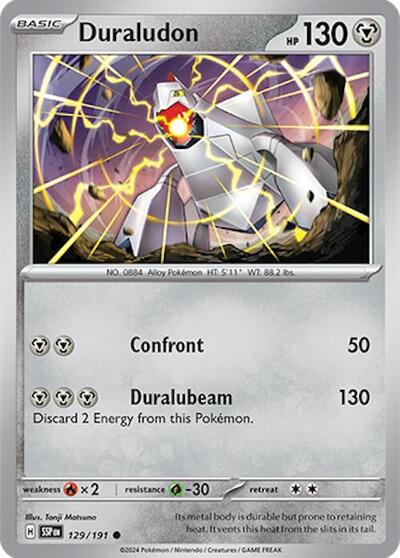 Scarlet & Violet Surging Sparks - 129/191 Duraludon Common