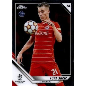 2021-22 Topps Chrome UEFA Champions League #197 Luka Sucic