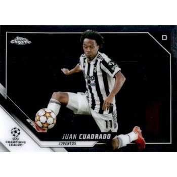 2021-22 Topps Chrome UEFA Champions League #142 Juan Cuadrado