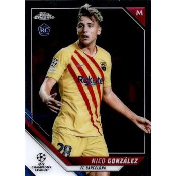 2021-22 Topps Chrome UEFA Champions League #107 Nico González