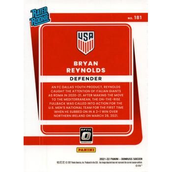2021-22 Donruss #181 Bryan Reynolds Optic
