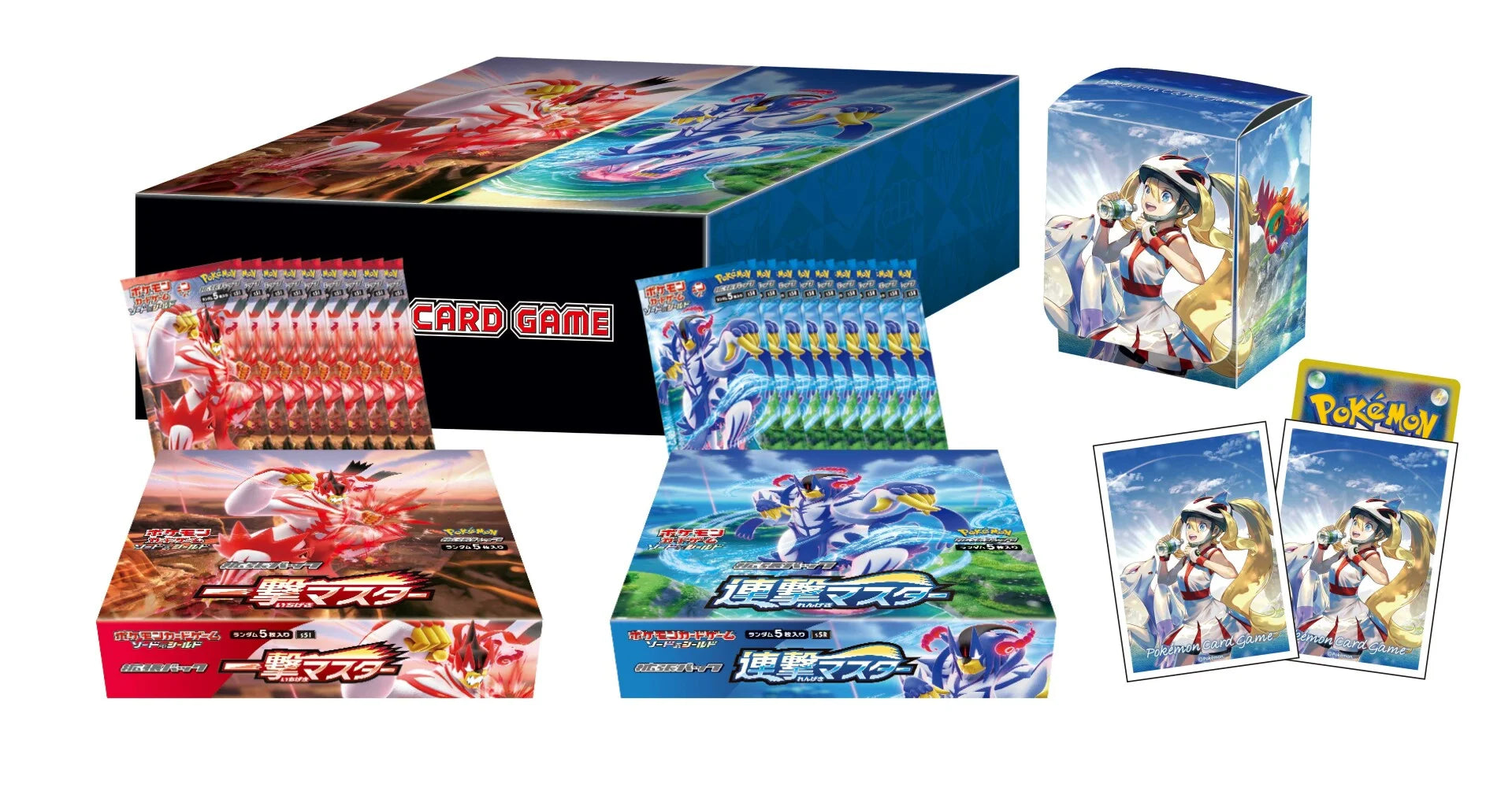 Pokémon TCG: Sword & Shield Single Strike Master/Rapid Strike Master Pokémon Centre Box (Japanese)
